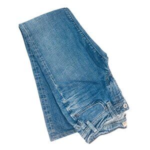Yanuk Low Rise Bootcut Womens Denim Jeans Size 31 Blue‎ Wash Vintage Retro 2000s